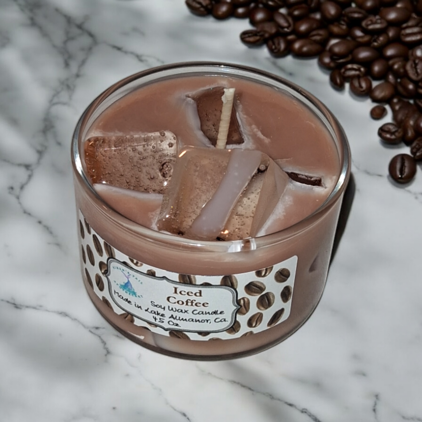 Iced Coffee Luxury Dessert Candle