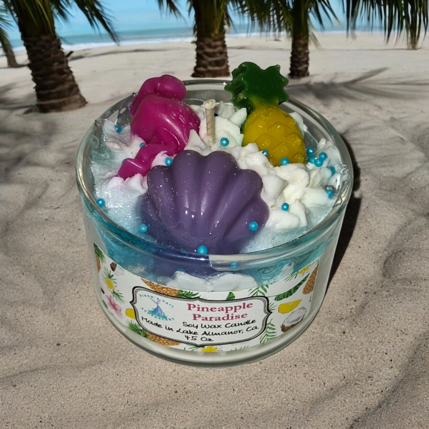 Pineapple Paradise Luxury Dessert Candle