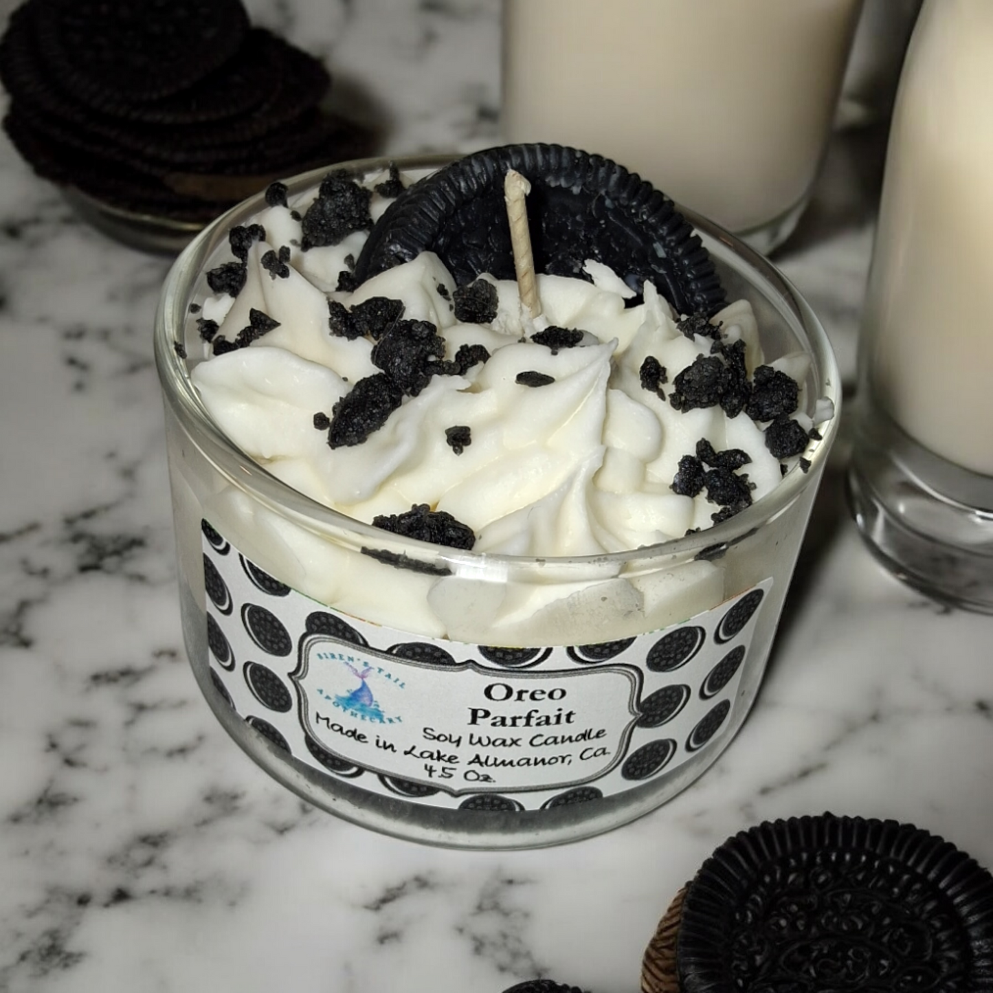 Oreo Parfait Luxury Dessert Candle