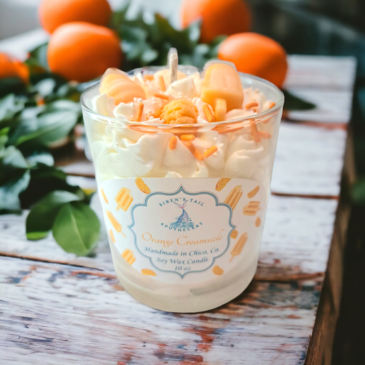 Orange Creamsicle LuxuryDessert Candle