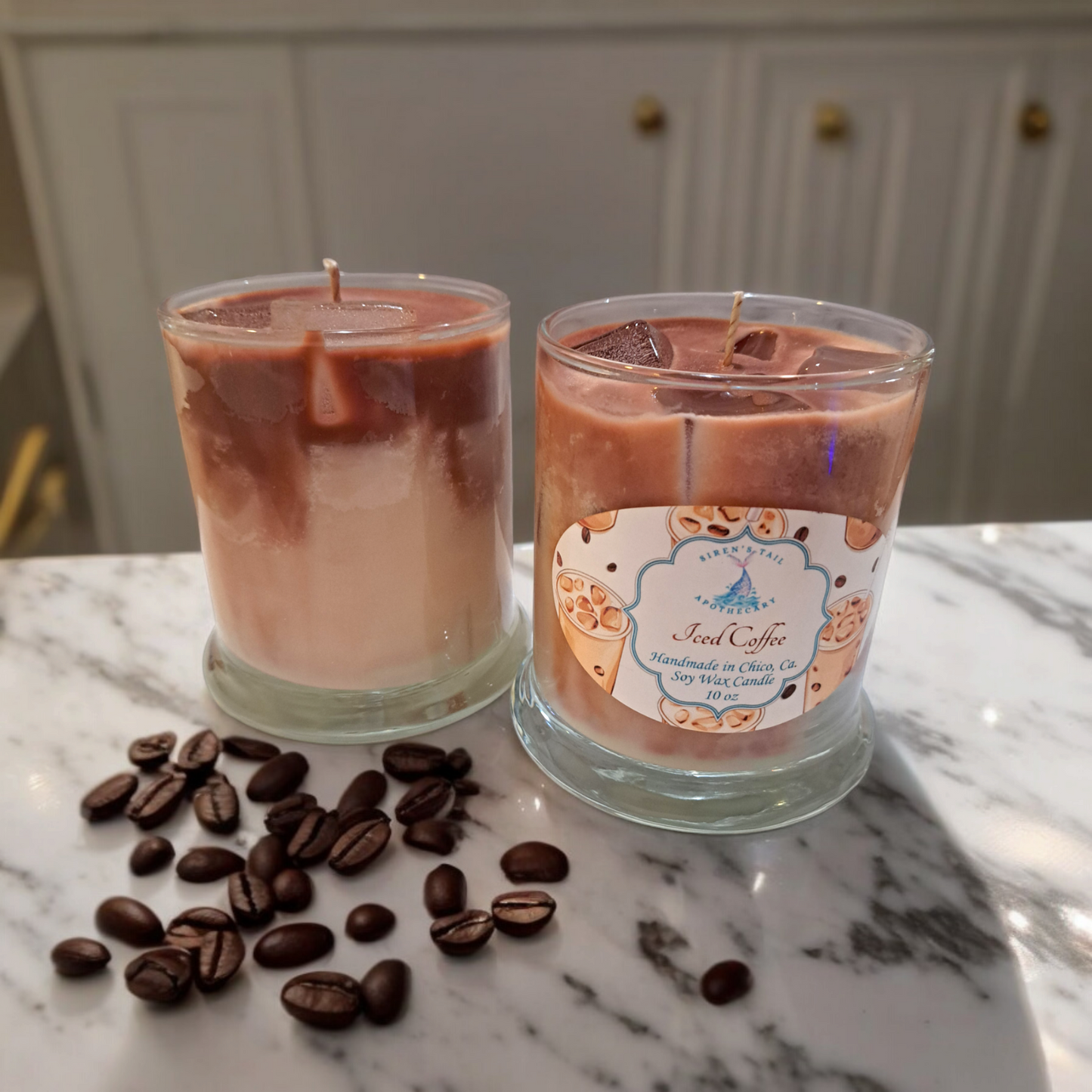 Iced Coffee Luxury Dessert Candle